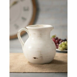 Best reviews of 🎉 Sullivans Distressed White Ceramic Pitcher 🎁 -Sullivans Sales unnamed file 248