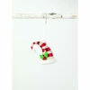 Best deal 🛒 Sullivans Striped Santa Hat Glass Ornament ✔️ -Sullivans Sales unnamed file 2555