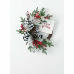 Outlet 😉 Sullivans Pine Berry Wreath 💯