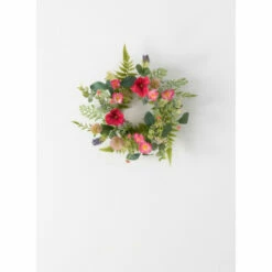 Best Sale 🧨 Sullivans Artificial 12" Wildflower & Pansy Mini Wreath ⭐