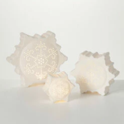 Brand new ๐ Sullivans Illuminated Snowflake - Set Of 3 ๐