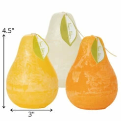 Cheapest 🛒 Sullivans Sunset Pear Candles Kit - Set Of 3 😀 -Sullivans Sales unnamed file 2637