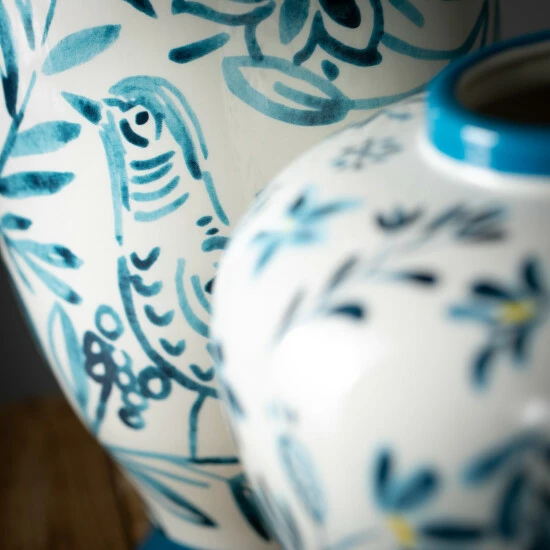 Brand new ๐ Sullivans Mediterranean Style Ceramic Vase - Set Of 2 โญ 4 Brand new ๐ Sullivans Mediterranean Style Ceramic Vase - Set Of 2 โญ - Image 2