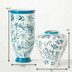 Brand new ๐ Sullivans Mediterranean Style Ceramic Vase - Set Of 2 โญ 9 Brand new ๐ Sullivans Mediterranean Style Ceramic Vase - Set Of 2 โญ -Sullivans Sales unnamed file 2650