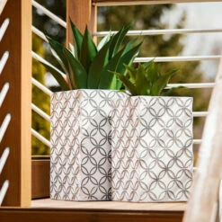 Cheap 🔔 Sullivans 18.25 In. And 20 In. Modern Rectangular Planter - Set Of 2; White 👍 -Sullivans Sales unnamed file 2682