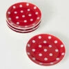 Promo 🛒 Sullivans Polka Dot Plate - Set Of 4 ✨ -Sullivans Sales unnamed file 269