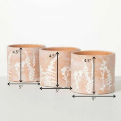 Best Sale 😍 Sullivans Terracotta Herb Ceramic Planter - Set Of 3 🛒 -Sullivans Sales unnamed file 2747