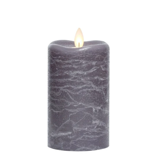 Best Pirce 🎁 Sullivans 5" Gray Frosted LED Pillar Candle ⌛ 3 Best Pirce 🎁 Sullivans 5" Gray Frosted LED Pillar Candle ⌛