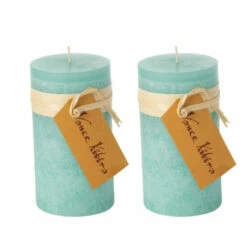 Best Sale 🛒 Sullivans Sea Foam Pillar Candles - Set Of 2 🥰