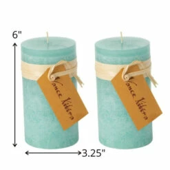 Best Sale 🛒 Sullivans Sea Foam Pillar Candles - Set Of 2 🥰 -Sullivans Sales unnamed file 2780