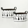 Top 10 ⌛ Sullivans B&W Winter Motif Planter - Set Of 2 💯 -Sullivans Sales unnamed file 2795