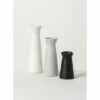 Best Pirce ✨ Sullivans Ceramic Wide Mouth Vase - Set Of 3 White Grey Black 💯