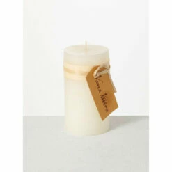 Discount 💯 Sullivans Melon White Pillar Candles - Set Of 2 🌟 -Sullivans Sales unnamed file 2939