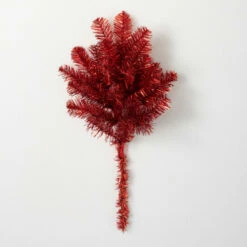 Discount 🌟 Sullivans 23.5" Artificial Red Tinsel Spray 🌟