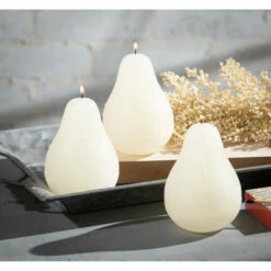 Cheap 👏 Sullivans Melon White Pear Candles - Set Of 3 🌟 -Sullivans Sales unnamed file 2979
