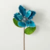 Wholesale 👍 Sullivans 24" Artificial Velvet Teal Magnolia Spray 🛒 -Sullivans Sales unnamed file 3000