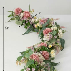 Brand new ⌛ Sullivans Artificial 62" Mixed Floral Garland 🥰 -Sullivans Sales unnamed file 3032