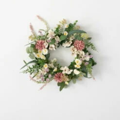 Best Pirce 🔔 Sullivans Artificial 12.5" Mixed Flower Mini Wreath ❤️