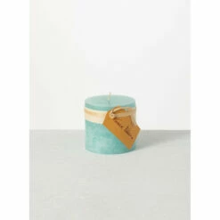 Coupon 💯 Sullivans Sea Foam Timber Pillar Candles Kit - Set Of 3 ⌛ -Sullivans Sales unnamed file 3069