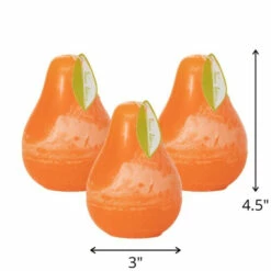 Wholesale ⌛ Sullivans Tangerine Timber Pear Candles - Set Of 3 🥰 -Sullivans Sales unnamed file 3086