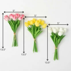 Best Pirce ✔️ Sullivans Artificial Springtime Blooming Tulip Bush - Set Of 3 🔥 -Sullivans Sales unnamed file 3132