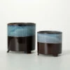Coupon 😉 Sullivans 8.25 In. And 6.25 In. Reactive Glaze Finished Pots - Set Of 2; Blue 🌟 -Sullivans Sales unnamed file 3141