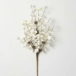 Budget 🥰 Sullivans 28.5" Artificial White Eucalyptus Cone Spray 🛒