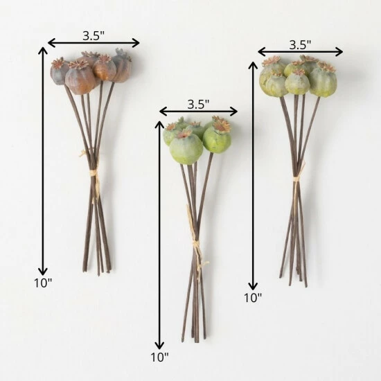 Hot Sale โจ Sullivans Artificial Dusty-Hued Pod Bundle - Set Of 3 ๐ 5 Hot Sale โจ Sullivans Artificial Dusty-Hued Pod Bundle - Set Of 3 ๐ - Image 3