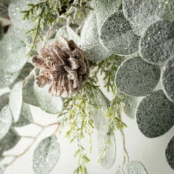 Buy 😀 Sullivans 24" Eucalyptus & Pinecone Artificial Wreath ✨ -Sullivans Sales unnamed file 3186