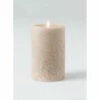 Brand new 🔔 Sullivans 6" Tan Mottled LED Pillar Candle 🛒 -Sullivans Sales unnamed file 3192