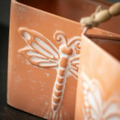 Buy 🌟 Sullivans Insect Print Hanging Metal Planter - Set Of 2 😀 -Sullivans Sales unnamed file 3211