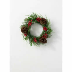 Best Sale 😀 Sullivans Juniper & Berry Artificial Wreath 👍