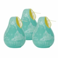 Cheap β¨ Sullivans Sea Foam Pear Candles - Set Of 3 π