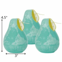 Cheap ✨ Sullivans Sea Foam Pear Candles - Set Of 3 😍 -Sullivans Sales unnamed file 3223