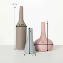 Best deal 😉 Sullivans Cool Matte Bud Ceramic Vase - Set Of 3 😍 -Sullivans Sales unnamed file 3288