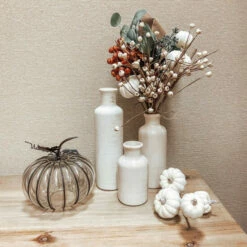 New 😀 Sullivans Ceramic Bottle Vase - Set Of 3 Matte Black ✔️ -Sullivans Sales unnamed file 33