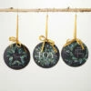 Buy ๐ Sullivans Holiday Black Disc Ornaments - Set Of 3 ๐ 2 Buy ๐ Sullivans Holiday Black Disc Ornaments - Set Of 3 ๐ -Sullivans Sales unnamed file 3323