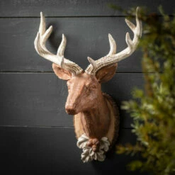 Flash Sale ❤️ Sullivans Faux Wood Wall-Mount Stag Bust 🛒 -Sullivans Sales unnamed file 3342