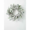 Outlet 🎁 Sullivans 24" Flocked Pine Artificial Wreath ⌛ -Sullivans Sales unnamed file 3347