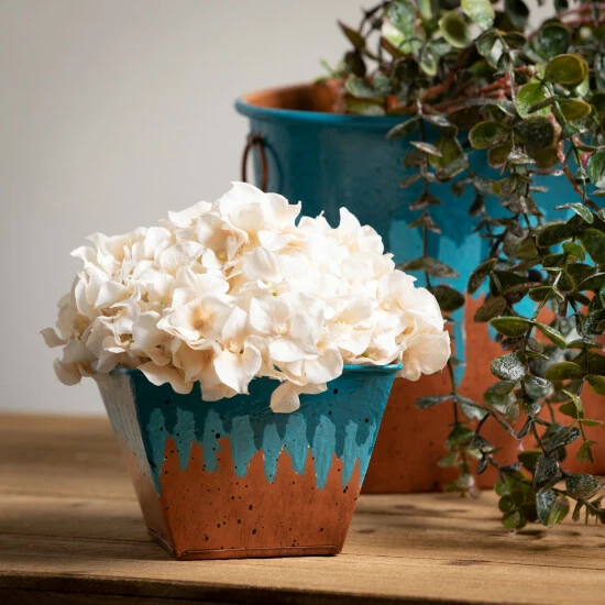 Discount ๐ Sullivans Waterfall Edge Oblong Metal Planters - Set Of 2 ๐ 5 Discount ๐ Sullivans Waterfall Edge Oblong Metal Planters - Set Of 2 ๐ - Image 3