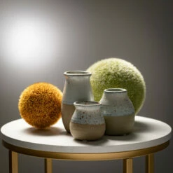 Brand new ✔️ Sullivans Small Ceramic Rustic Vase - Set Of 3 Multi 💯 -Sullivans Sales unnamed file 3396