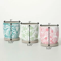 Best reviews of 🎉 Sullivans 5.25 In. Colorful Textured Mini Pots - Set Of 3 🎁 -Sullivans Sales unnamed file 3434