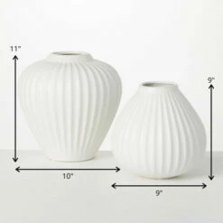 Hot Sale ๐ Sullivans Ribbed White Fluted Ceramic Vase - Set Of 2 ๐ฅฐ 9 Hot Sale ๐ Sullivans Ribbed White Fluted Ceramic Vase - Set Of 2 ๐ฅฐ -Sullivans Sales unnamed file 3452