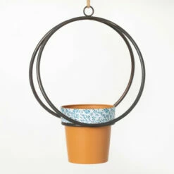 Deals 🎉 Sullivans Hanging Metal Ring Metal Planter 👍