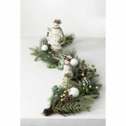 Budget ⌛ Sullivans Snowman Figurine - 3.75"L X 3.75"W X 16"H; 3"L X 3"W X 16"H 🌟 -Sullivans Sales unnamed file 3623