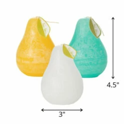 Coupon 💯 Sullivans Boardwalk Pear Candles Kit - Set Of 3 😍 -Sullivans Sales unnamed file 3633