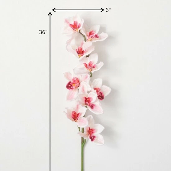Best deal ๐ Sullivans Artificial Pink Cymbidium Orchid Stem โค๏ธ 5 Best deal ๐ Sullivans Artificial Pink Cymbidium Orchid Stem โค๏ธ - Image 3