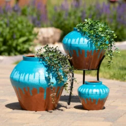 Discount 🎁 Sullivans Waterfall Edge Metal Planter Stands - Set Of 3 🤩 -Sullivans Sales unnamed file 3699