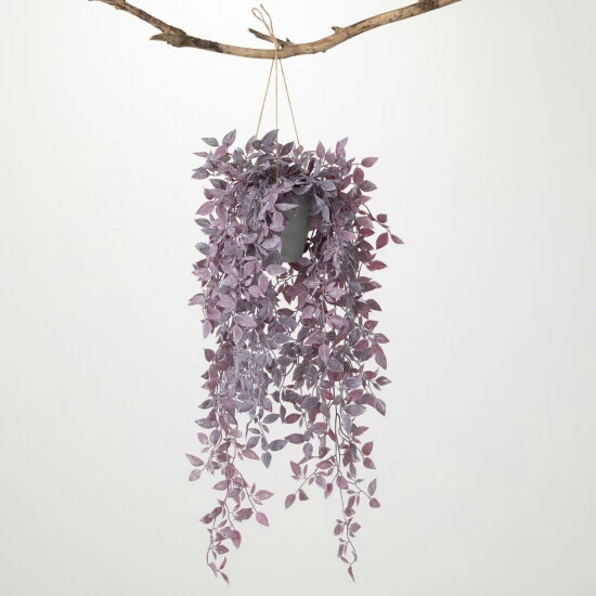 Discount ๐งจ Sullivans Artificial Potted Dusty Burgundy Vine ๐ 3 Discount ๐งจ Sullivans Artificial Potted Dusty Burgundy Vine ๐