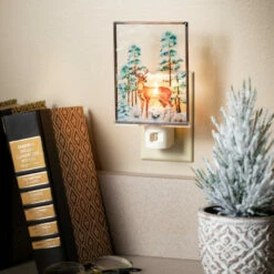 Outlet 🧨 Sullivans Deer Winter Scene Nightlight 🔔 -Sullivans Sales unnamed file 3765